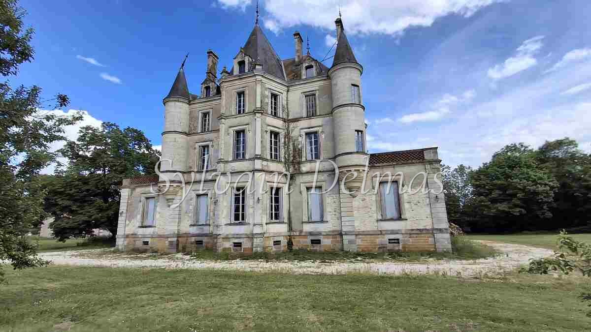 Château XIX eme ideal pour hôtel restaurant clos de murs.