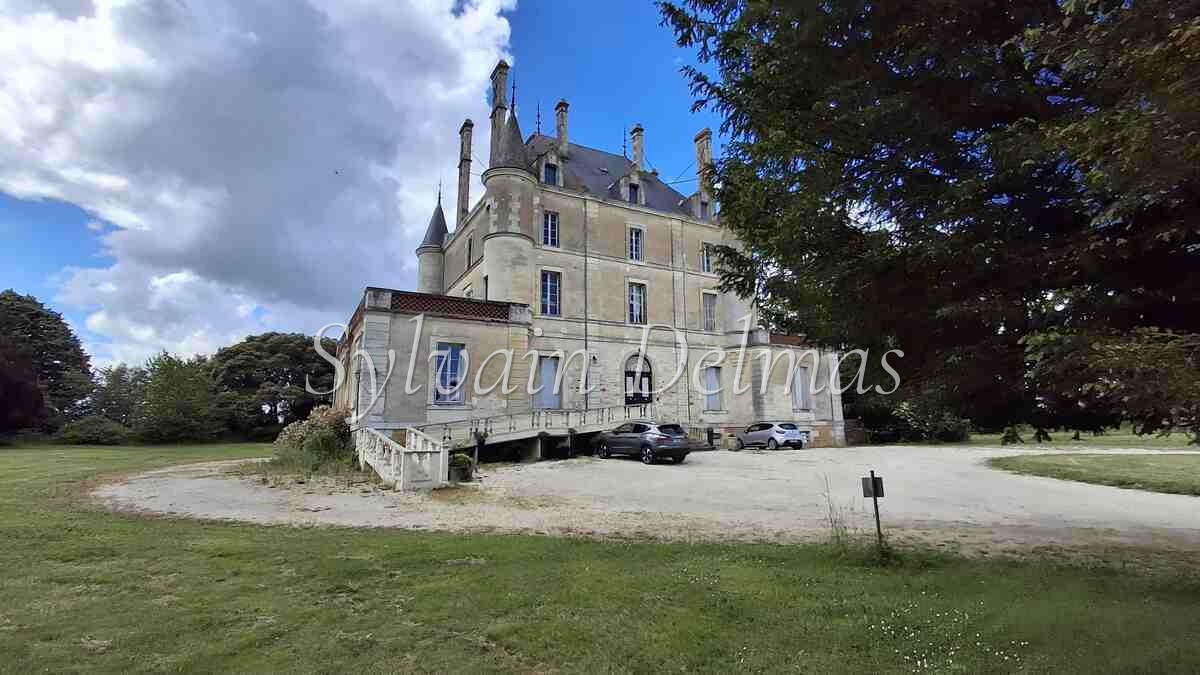 Château XIX eme ideal pour hôtel restaurant clos de murs.